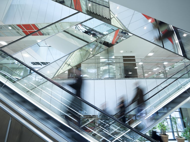 Shopping Mall Escalators