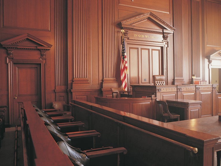Courtroom trial