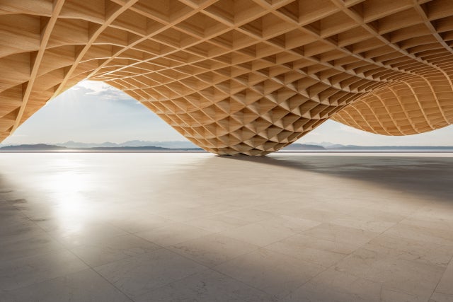 abstract image of architecture 