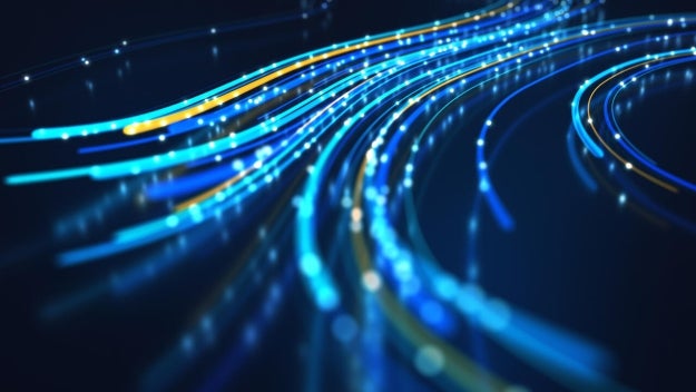 Illuminated fiber optic cables