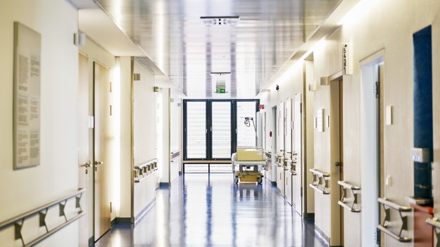 hospital corridor